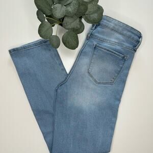 Rachel Roy | Distressed Straight Leg Jeans